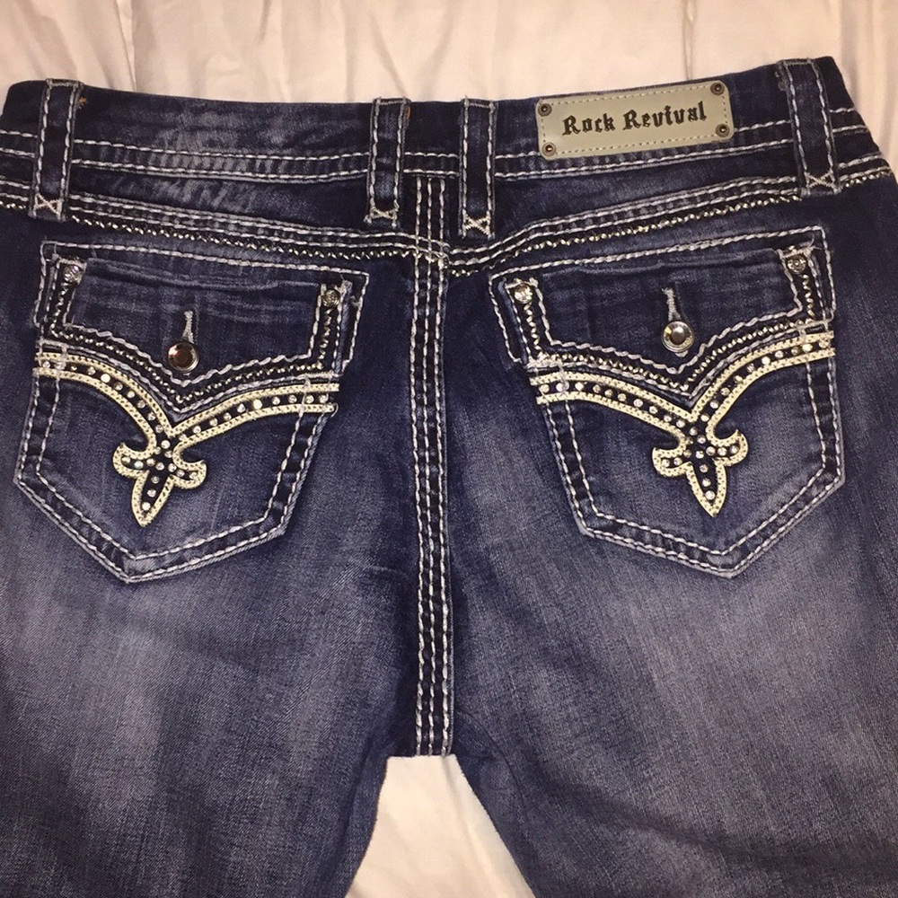 ❤️Rock Revival Donna Easy Skinny jeans size 33❤️